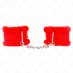 KINK - MUÃ‘EQUERAS FORRADA ROJO AJUSTABLE 17-31 CM X 7 CM