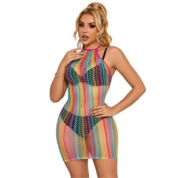 SUBBLIME - 952341 BODYSTOCKING DE REJILLA ARCOIRIS TALLA ÃšNICA