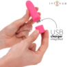 INTENSE - SYMONE BALA VIBRADORA RECARGABLE POR USB 8 VIBRACIONES ROSA 10 X 2.2 CM