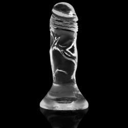 X RAY - CLEAR DILDO TRANSPARENTE 12 CM -O- 2.6 CM