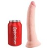 KING COCK - DILDO TRIPLE DENSIDAD 18 CM