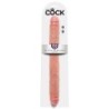 KING COCK - THICK DILDO DOBLE PENETRACIÃ“N 40.6 CM