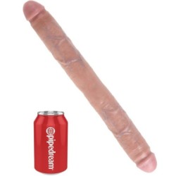 KING COCK - THICK DILDO DOBLE PENETRACIÃ“N 40.6 CM