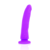 DELTA CLUB - TOYS ARNES + DILDO LILA SILICONA MEDICA 17 CM -O- 3 CM