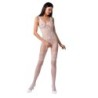 PASSION - WOMAN BS069 BODYSTOCKING BLANCO TALLA UNICA