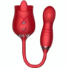 ARMONY - DELIGHT FLOWER VIBRADOR & BUMPING CON LENGUA ROJO