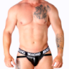 MACHO - MX25NC JOCK CUERO NEGRO XL