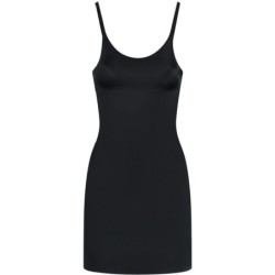 BYE-BRA - SINGLE VESTIDO INVISIBLE NEGRO TALLA XL