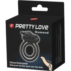 PRETTY LOVE - OSMOND ANILLO VIBRADOR DE SILICONA