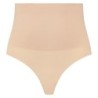 BYE-BRA - FAJA SIN COSTURAS ESTILO TANGA BEIGE TALLA L