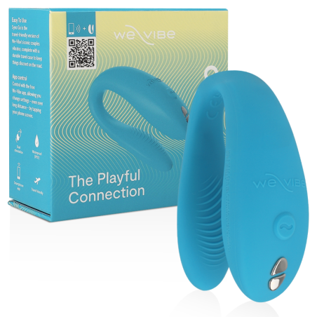 WE-VIBE - SYNC GO ESTIMULADOR DUAL TURQUESA