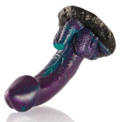 EPIC - BASILISK DILDO DOBLE PLACER ESCAMOSO TAMAÃ‘O PEQUEÃ‘O