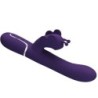 PRETTY LOVE - VIBRADOR RABBIT MULTIFUNCIÃ“N 4 EN 1 MARIPOSA MORADO