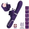 PRETTY LOVE - VIBRADOR RABBIT MULTIFUNCIÃ“N 4 EN 1 MARIPOSA MORADO