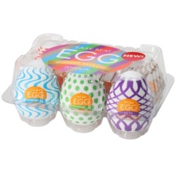 TENGA - WONDER HUEVO MASTURBADORE PACK 6 UDS