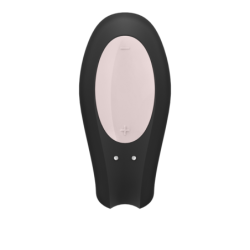 SATISFYER - DOUBLE JOY CON APP ORO NEGRO