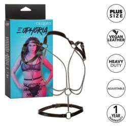 CALEXOTICS - EUPHORIA ARNÃ‰S ESTILO CABESTRO CON MÃšLTIPLES CADENAS PREMIUM TALLA PLUS