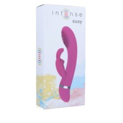 INTENSE - SUSY VIBRADOR OSCILANTE SILICON RABBIT ROSA