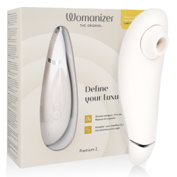 WOMANIZER - PREMIUM 2 ESTIMULADOR DE CLÃTORIS GRIS