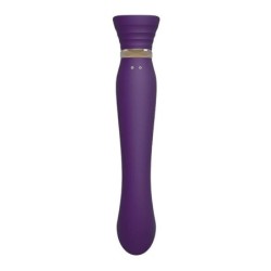 ZALO - QUEEN SET PULSE WAVE CLIT STIM MORADO