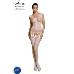 PASSION - ECO COLLECTION BODYSTOCKING ECO BS014 BLANCO