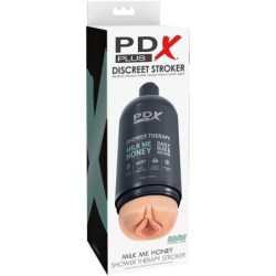 PDX PLUS - MASTURBADOR STROKER DISEÃ‘O DISCRETO DE BOTE CHAMPU MILK ME HONEY