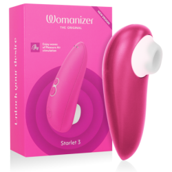 WOMANIZER - STARLET 3 ESTIMULADOR CLÃTORIS ROSA