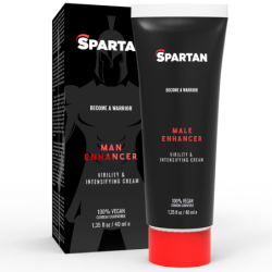 SPARTAN - COUPLE GEL ERECCION-ORGASMO-DURACION 100% VEGANO