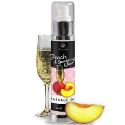 SECRETPLAY - ACEITE MASAJE MELOCOTÃ“N & CAVA 50 ML