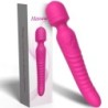 ARMONY - MISSION MASAJEADOR & VIBRADOR EFECTO CALOR FUCSIA