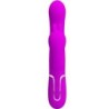 PRETTY LOVE - CAMMY TRIPLE VIBRADOR MULTIFUNCIÃ“N 4 EN 1 ROSA