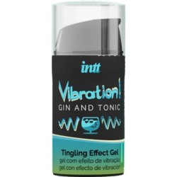 INTT - POTENTE ESTIMULANTE ÃNTIMO GEL VIBRADOR LIQUIDO GIN & TONIC 15ML