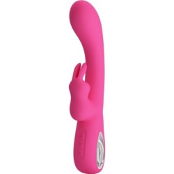 PRETTY LOVE - NOVAK VIBRADOR RABBIT 12 VIBRACIONES ROSA