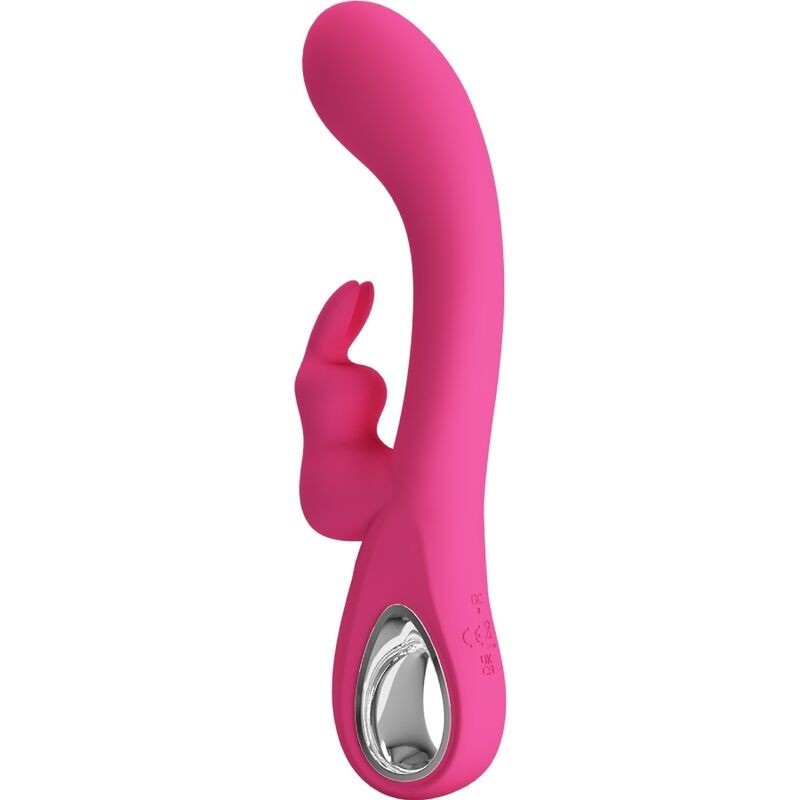 PRETTY LOVE - NOVAK VIBRADOR RABBIT 12 VIBRACIONES ROSA