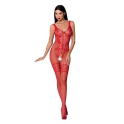 PASSION - WOMAN BS069 BODYSTOCKING ROJO TALLA UNICA