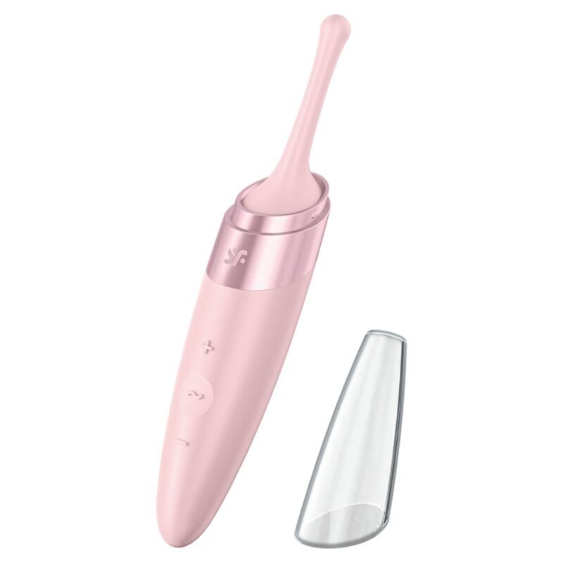 SATISFYER - TWIRLING DELIGHT ESTIMULADOR CLITORIS ROSA