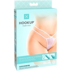 HOOK UP PANTIES - REMOTE BOW-TIE G-STRING TALLA XL/XXL