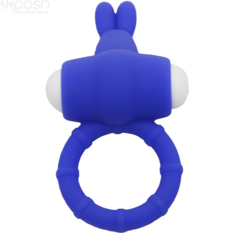 ARMONY - MS BUNNY ANILLO VIBRADOR SILICONA AZUL