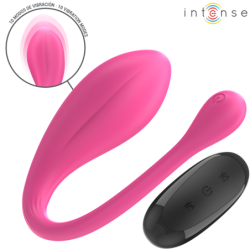 INTENSE - JANICE VIBRADOR U DOBLE ESTIMULACIÃ“N 10 VIBRACIONES ROSA CONTROL REMOTO