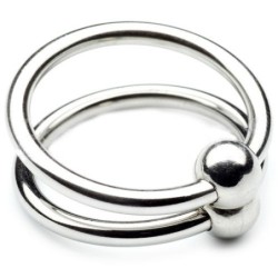 METAL HARD - DOUBLE GLANS RING 28MM