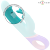 INTENSE - MÃ“NICA VIBRADOR RABBIT CON ESTIMULADOR ROTATORIO DEL PUNTO G AZUL