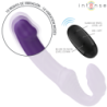 INTENSE - JILL VIBRADOR DOBLE 20 CM VIOLETA CONTROL REMOTO