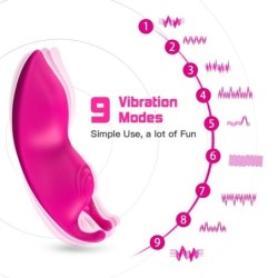 ARMONY - HONEYBEE PANTIES VIBRADOR PUNTO G CONTROL REMOTO FUCSIA