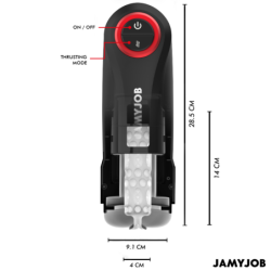 JAMYJOB - GRAVITY MASTURBADOR VAGINA AUTOMÁTICO 5 MODOS SUCCIÓN