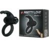 PRETTY LOVE - EUDORA ANILLO VIBRADOR CON ESTIMULADOR