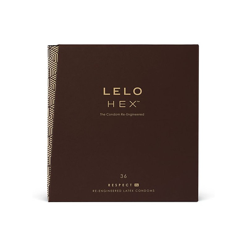 LELO - HEX PRESERVATIVO RESPECT XL 36 PACK