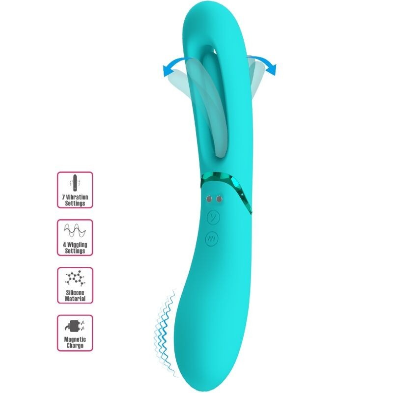 ROMANCE - LEXIE VIBRADOR PUNTO G 7 VIBRACIONES AZUL