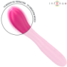 INTENSE - LISETTE VIBRADOR 19 CM FLEXIBLE 10 VIBRACIONES ROSA