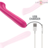 INTENSE - PATY VIBRADOR 19 CM FLEXIBLE 10 VIBRACIONES MODELO 2 ROSA