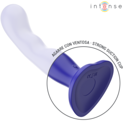 INTENSE - SHORTY VIBRADOR CON VENTOSA AZUL CONTROL REMOTO